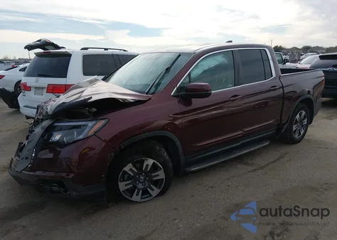 2019 Honda Ridgeline Rtl-T из США, поврежденный, VIN 5FPYK2F60KB000029